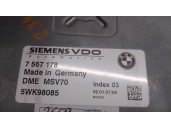 Recambio de centralita motor uce para bmw 5 touring (e61) 525 i referencia OEM IAM 7567178  5WK98085 SIEMENS