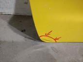 Replacement front left door for Seat Ibiza (6K1) 1.4 OEM IAM reference 6K3831051C YELLOW LABELED 3 DOORS