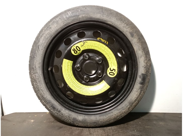 Recambio de neumatico repuesto para seat leon (1p1) 1.6 tdi referencia OEM IAM 1K0601027AL T12570R1696M HANKOOK