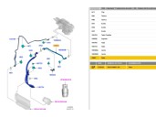 Recambio de tubos aire acondicionado para ford fiesta (cb1) 1.4 tdci cat referencia OEM IAM 1750122 1750122 