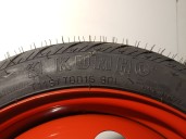 Recambio de neumatico repuesto para hyundai i20 i (pb, pbt) 1.2 referencia OEM IAM 529104P900 T11570D1590L KUMHO