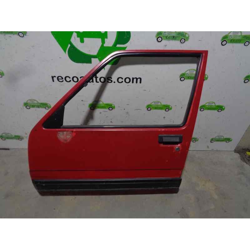 Recambio de puerta delantera izquierda para renault rapid/express (f40) 1.4 referencia OEM IAM  ROJA 4 PUERTAS