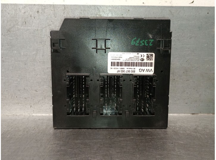 Recambio de modulo electronico para audi q3 (8ub, 8ug) 2.0 tdi referencia OEM IAM 8X0907063AF 8X0907063AF 5DK00965884 HELLA