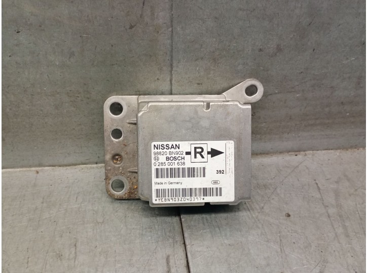 Recambio de centralita airbag para nissan almera (n16/e) 1.5 16v cat referencia OEM IAM 98820BN902 98820BN902 