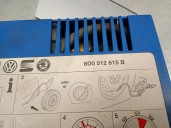 Recambio de util rueda repuesto para volkswagen touran (1t1) 2.0 tdi referencia OEM IAM 8D0012615B  