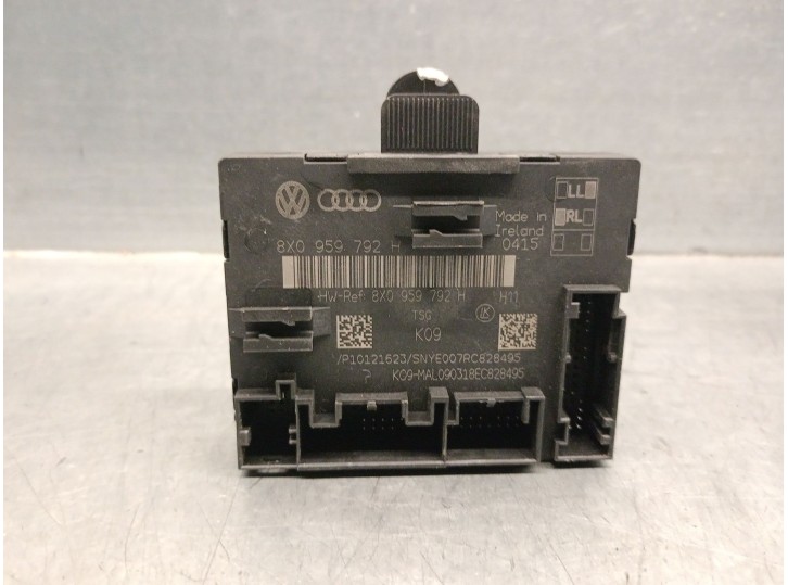 Recambio de centralita cierre para audi q3 (8ub, 8ug) 2.0 tdi referencia OEM IAM 8X0959792H 