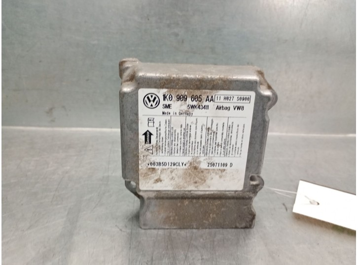Recambio de centralita airbag para skoda octavia berlina (1z3) 1.9 tdi referencia OEM IAM 1K0909605AA  5WK43411