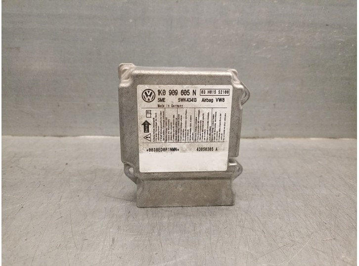 Recambio de centralita airbag para volkswagen golf v (1k1) 1.9 tdi 4motion referencia OEM IAM 1K0909605N  SIEMENS