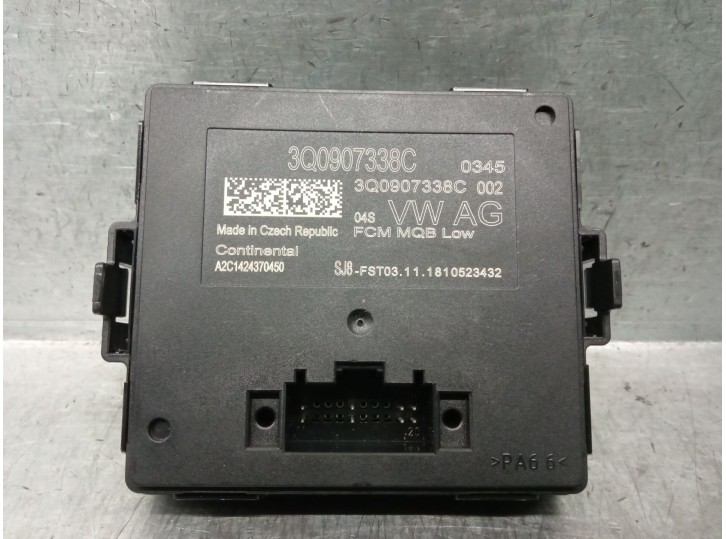 Recambio de modulo electronico para audi q3 (f3b) 35 tdi referencia OEM IAM 3Q0907338C A2C142437450 