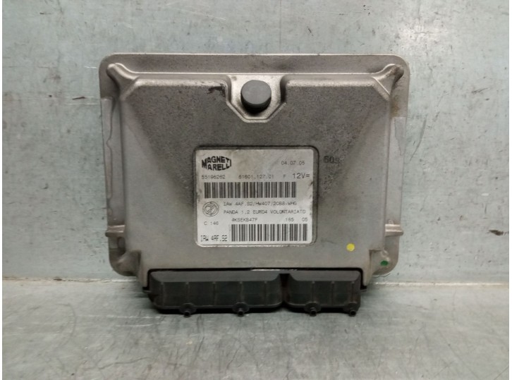 Recambio de centralita motor uce para fiat panda (169) 1.2 cat referencia OEM IAM 55196262 6160112701 4KSEKB47F
