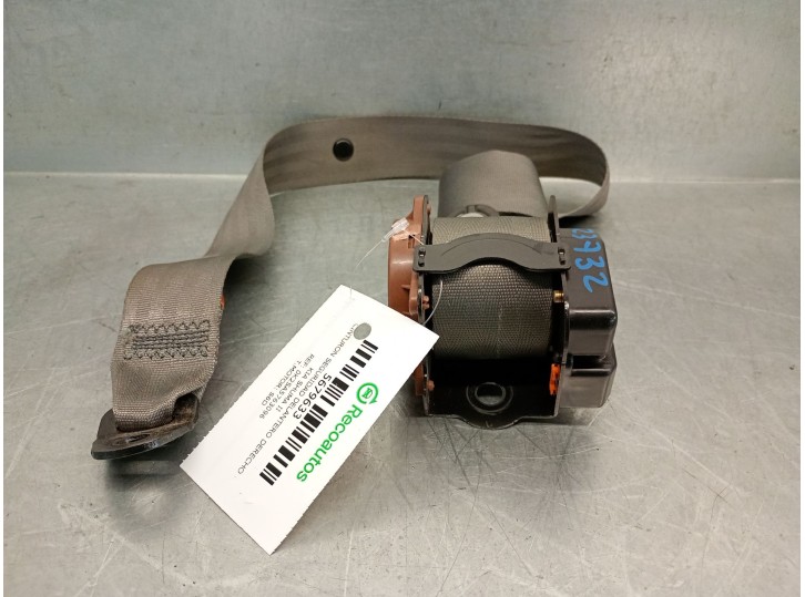 Recambio de cinturon seguridad delantero derecho para kia shuma ii 1.6 cat referencia OEM IAM 0K2SA5763096 0K2SA5763096 