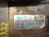 Replacement starter motor for Kia Shuma II 1.6 CAT OEM IAM reference 0K32618400 0K30A18400 KASCO