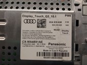 Recambio de pantalla multifuncion para audi q3 (f3b) 35 tdi referencia OEM IAM 83A919605 CXMA48X1AE 