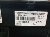 Recambio de cuadro instrumentos para volkswagen touran (1t1) 1.9 tdi referencia OEM IAM 1T0920861A 1T0920861AX 