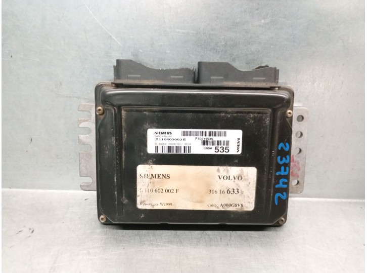 Recambio de centralita motor uce para volvo s40 berlina 1.8 cat (1834 cm3) referencia OEM IAM 30614535 S110602002E SIEMENS