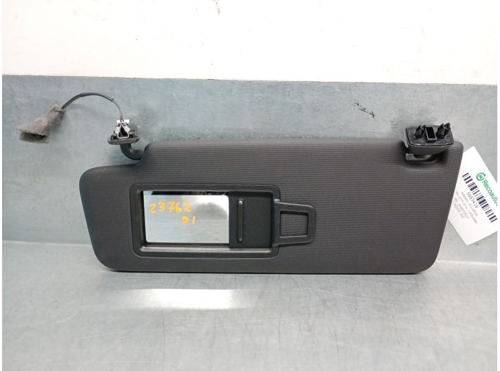 Replacement left sun visor for Cupra Leon SP KL / CFDUCAX0 1.5 Leon SP e-hybrid200 OEM IAM reference 5H0857551H 5H0857551H 