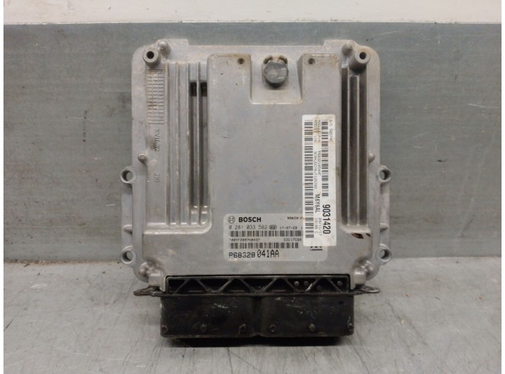 Recambio de centralita motor uce para jeep compass (mp, m6, mv, m7) 2.0 crd 4x4 referencia OEM IAM P68328041AA 0281033582 BOSCH