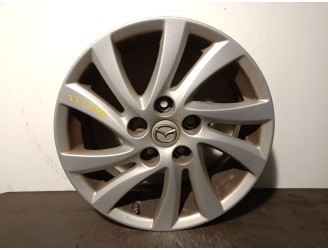 Replacement rim for Mazda 3 (BL) 1.6 MZR CD (BL14) OEM IAM reference 9965C26560 R16X61/2J50 