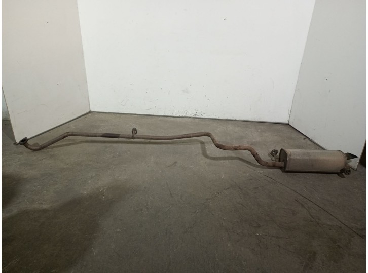 Recambio de tubo escape trasero para ford fiesta (cb1) 1.4 tdci cat referencia OEM IAM 8V515K244DE 1804959 