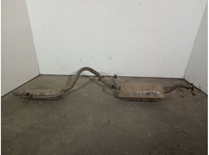 Replacement rear exhaust pipe for Hyundai Terracan (HP) 2.9 CRDi CAT OEM IAM reference 28770H1830 