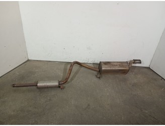 Recambio de tubo escape trasero para volkswagen polo (6r1) 1.2 tsi referencia OEM IAM 6R0253611R 6R0253209D 