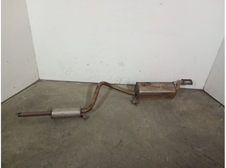 Recambio de tubo escape trasero para volkswagen polo (6r1) 1.2 tsi referencia OEM IAM 6R0253611R 6R0253209D 