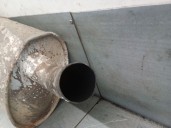 Recambio de tubo escape trasero para citroën berlingo 1.6 16v hdi referencia OEM IAM 1730A5 1730A5 