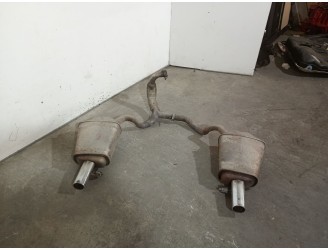 Recambio de tubo escape trasero para jaguar x-type 2.5 v6 24v cat referencia OEM IAM C2S8399 C2S8399 