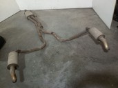 Recambio de tubo escape completo para land rover range rover sport i (l320) 3.6 d 4x4 referencia OEM IAM LR003900 