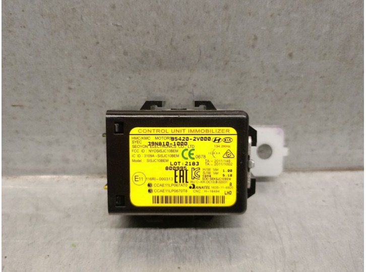 Recambio de centralita inmovilizador para hyundai tucson (tl, tle) 1.7 crdi referencia OEM IAM 954202V000 EAC
