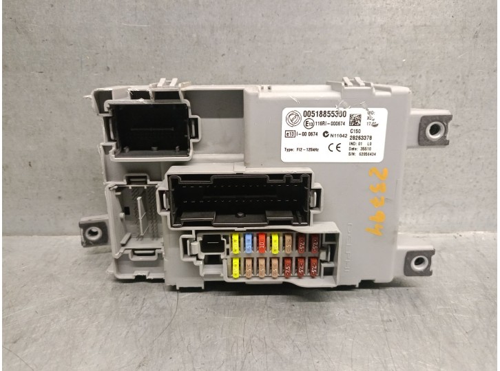 Recambio de caja reles / fusibles para fiat doblo 1.3 16v jtd cat referencia OEM IAM 51885530 DELPHI