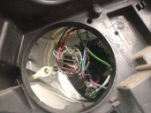 Replacement left headlight for Fiat Doblo 1.3 16v JTD CAT OEM IAM reference 51810672 51810672 MAKO