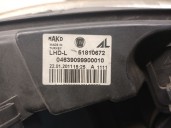 Replacement left headlight for Fiat Doblo 1.3 16v JTD CAT OEM IAM reference 51810672 51810672 MAKO
