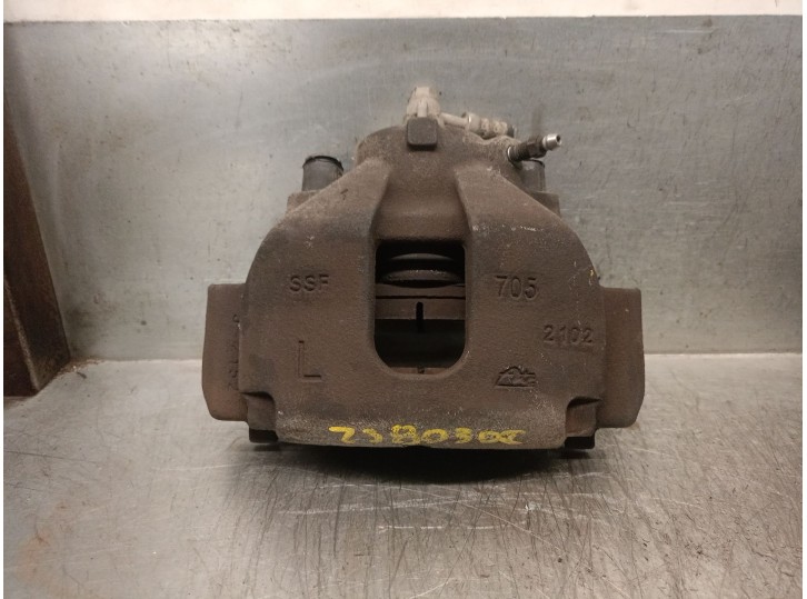 Replacement front left brake caliper for MG ZS SUV (AZS1) 1.0 T-GDI OEM IAM reference 10E4E 10E4E ATE
