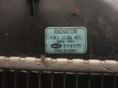 Recambio de radiador agua para hyundai accent (lc) 1.5 crdi cat referencia OEM IAM 2531025810 2531025810 