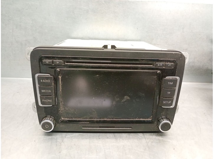 Replacement multifunction screen for Volkswagen Tiguan (5N_) 2.0 TDI OEM IAM reference 3C8035195F 5M0051232K 