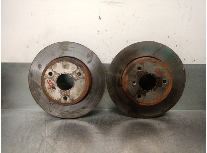 Recambio de disco freno delantero para smart coupe 1.0 cat referencia OEM IAM A4514210112  