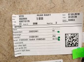 Recambio de guarnecido puerta trasera derecha para volvo xc40 (536) d4 awd referencia OEM IAM 31407710 31407710 