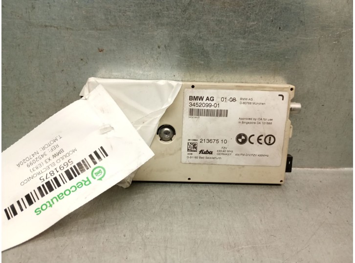 Recambio de modulo electronico para bmw x3 (e83) 2.0d referencia OEM IAM 3452099 21367510