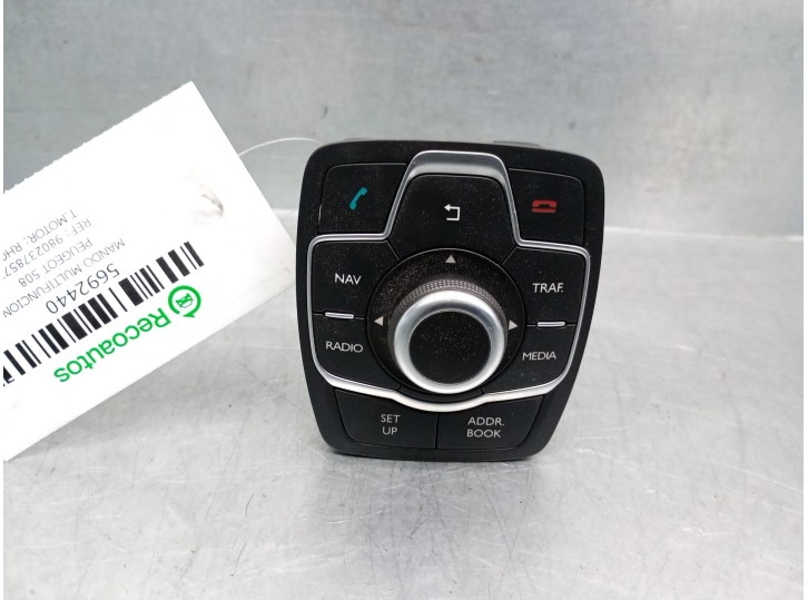 Recambio de mando multifuncion para peugeot 508 sw i (8e_) 2.0 hdi referencia OEM IAM 9802378577 9802378577 