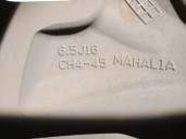 Recambio de llanta para dacia sandero iii 1.0 tce 90 referencia OEM IAM 403004026R R166.5J16CH4-45 