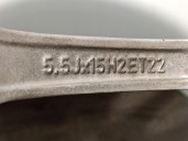 Recambio de llanta para smart coupe 1.0 cat referencia OEM IAM A4514010402 R155.5JX15H2ET22 