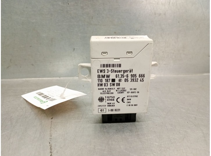 Recambio de centralita inmovilizador para bmw serie 5 berlina (e39) 2.2 24v cat referencia OEM IAM 61356905666 05393245 LK