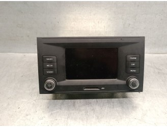Recambio de sistema audio / radio cd para seat leon (5f1) 1.6 tdi referencia OEM IAM 5F0035871 5F0035871 EAC
