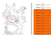 Recambio de tubos aire acondicionado para seat leon (1p1) 1.4 16v tsi referencia OEM IAM 1K0820721BQ 