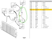 Recambio de tubos aire acondicionado para volvo xc40 (536) d4 awd referencia OEM IAM 31694876 31694876 