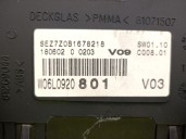 Recambio de cuadro instrumentos para seat ibiza (6l1) 1.2 referencia OEM IAM 06L0920801 6L0920801X VDO