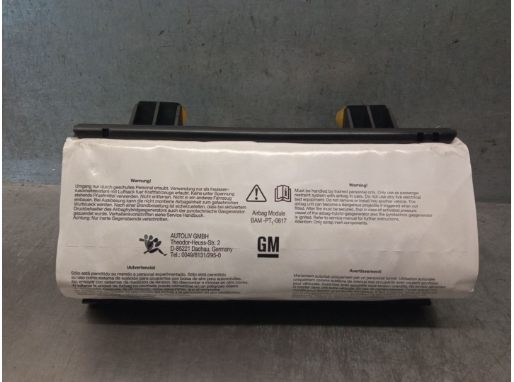 Recambio de airbag delantero derecho para opel meriva a 1.7 16v referencia OEM IAM 604267500B 13188043 