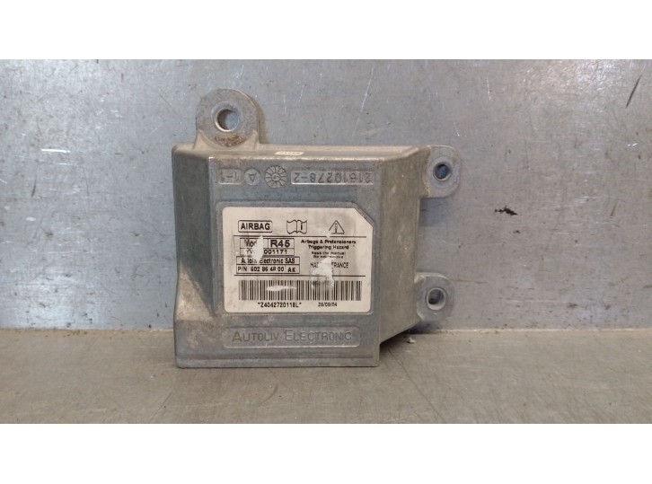 Replacement airbag control unit for MG Series 45 (T/RT) 2.0 TD OEM IAM reference YWC001170 AUTOLIV