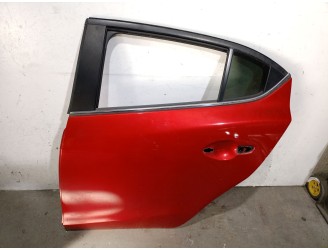 Replacement left rear door for Mazda 3 lim. (BL) 2.2 turbodiesel cat OEM IAM reference BHY07302XF BHY07302XF 
